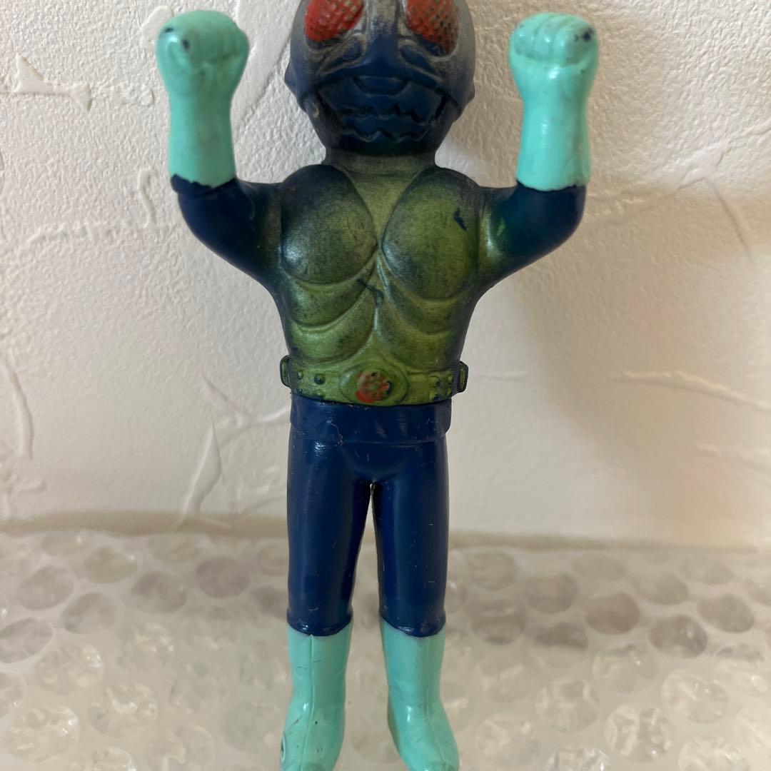 ⚠️激レア・当時物 仮面ライダー ミニソフビ ポピー製 昭和レトロ 旧