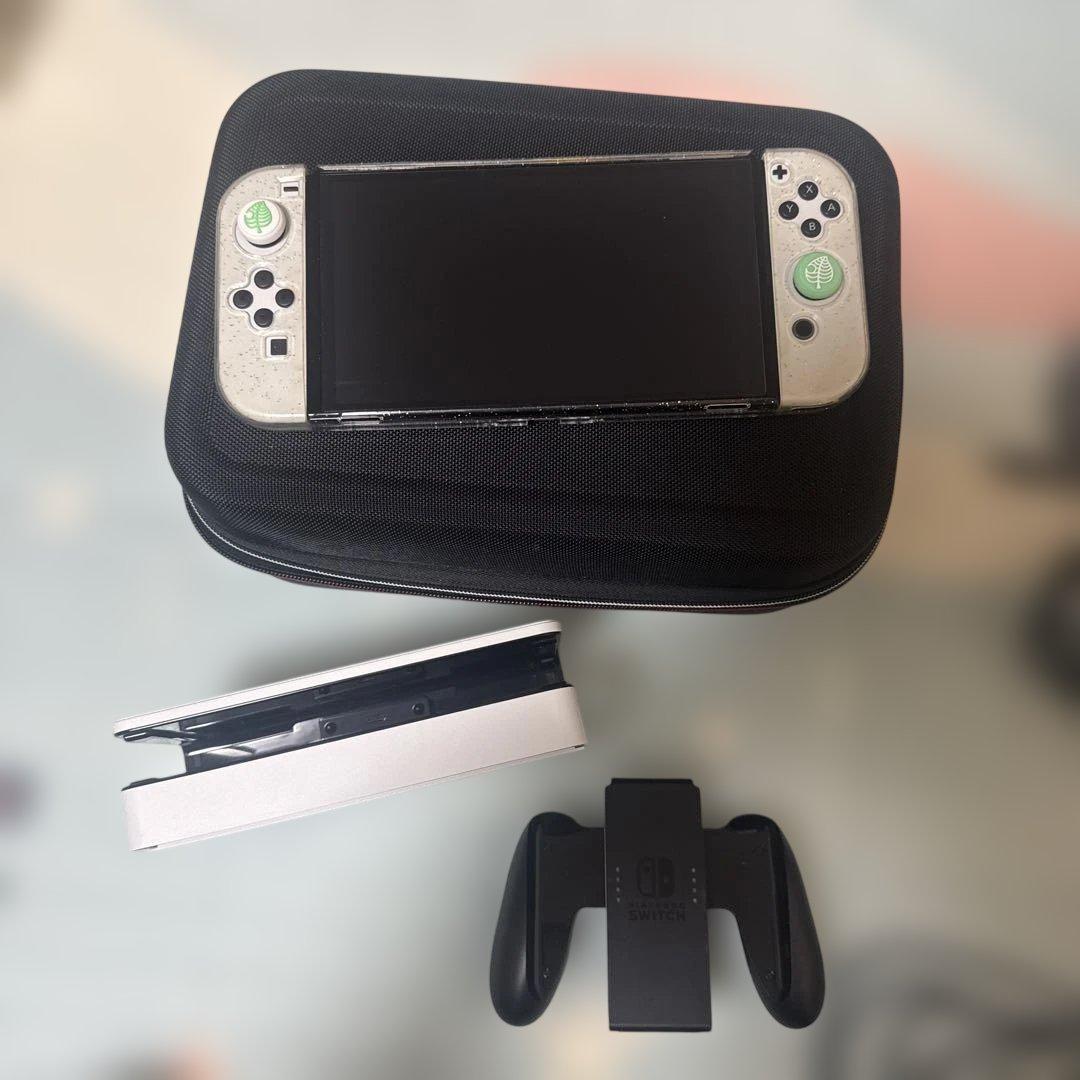 Nintendo Switch 本体 有機EL Nintendo Switch 本体（有機ELモデル）【Joy-Con(L) ネオンブルー/(R