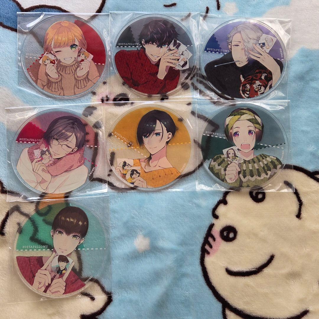 Bustafellows バスタフェ コースター コラボカフェ「BUSTAFELLOWS season2 × Gratte スクールライフ