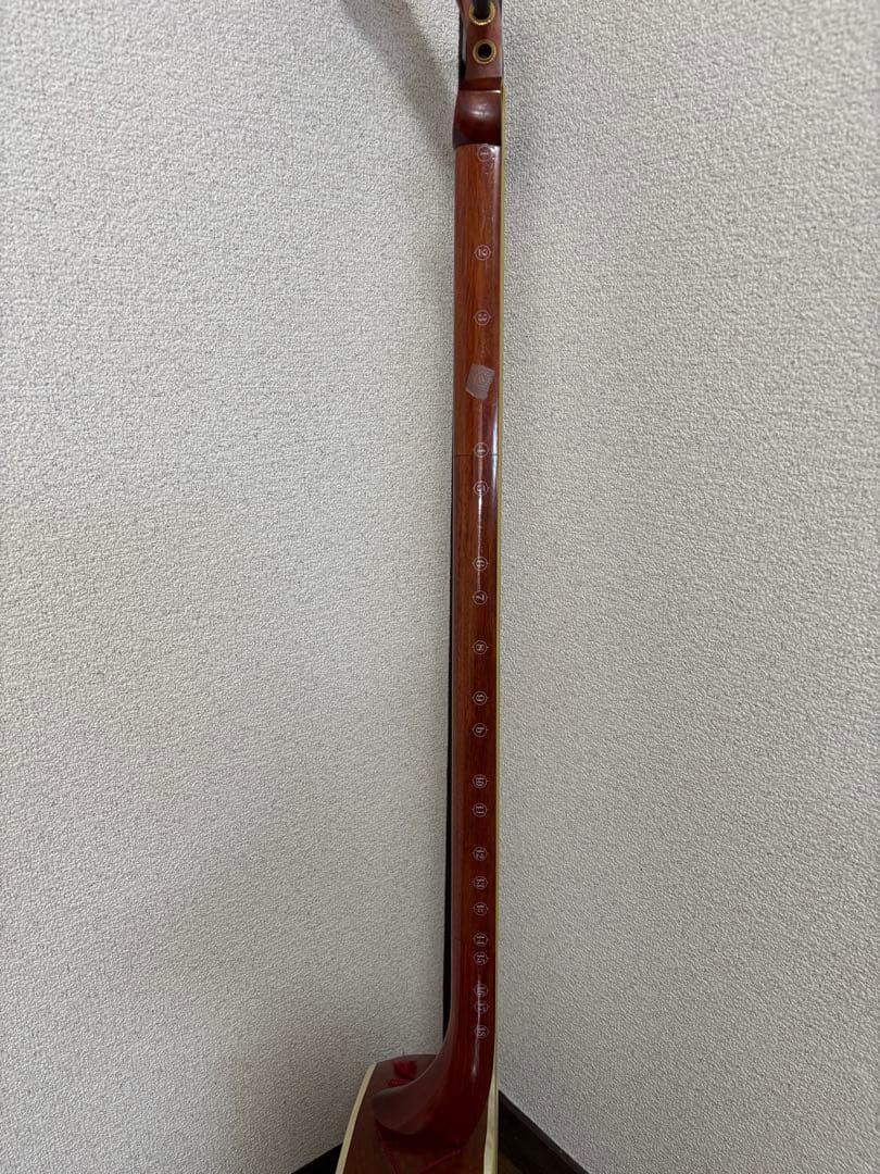 三味線本体 木製 3弦 四角形【破れなし】 - メルカリ