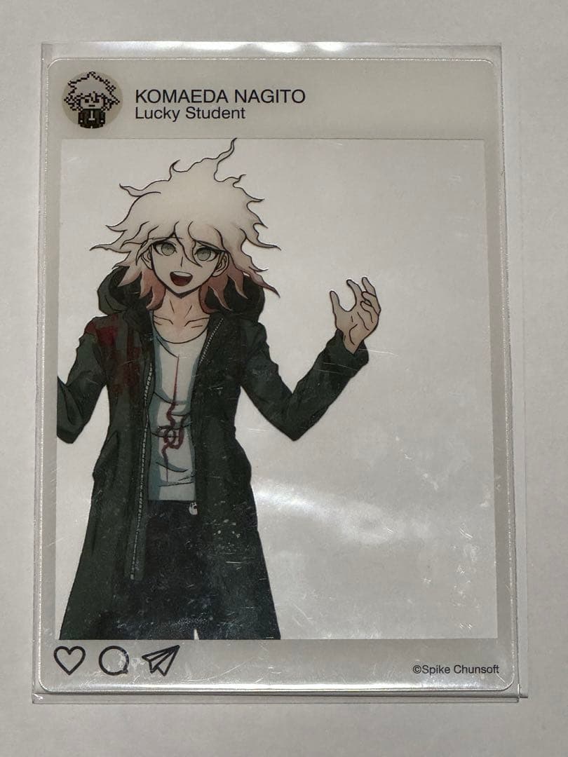 ダンガンロンパ 狛枝凪斗 SNS風 アクリルフォトカード