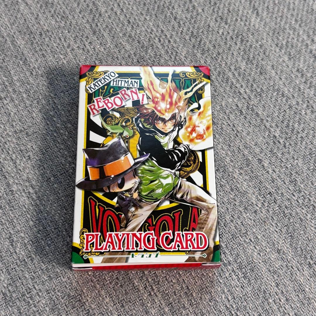 【未使用】家庭教師ヒットマンREBORN リボーン2009 原作絵トランプ