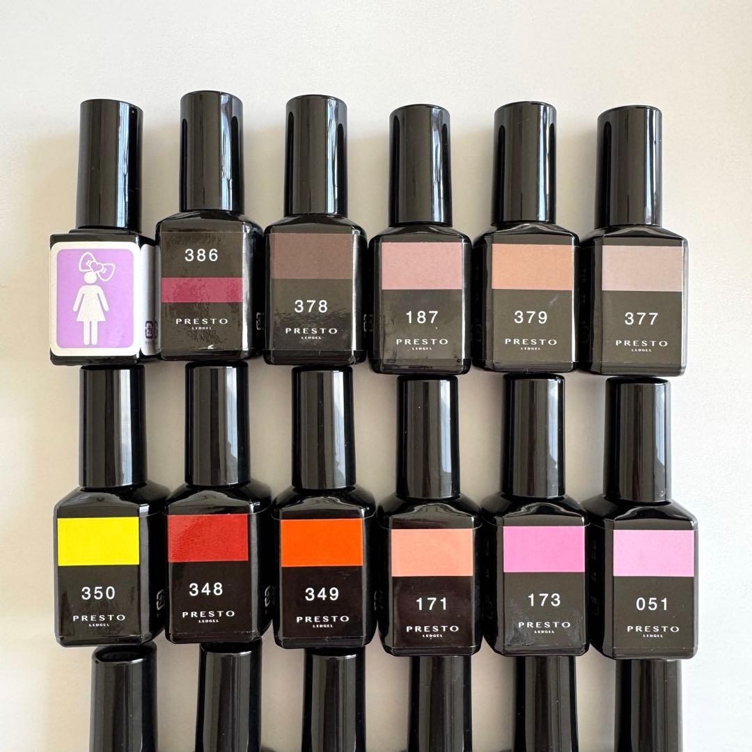 PRESTO】プレスト TOKYO SPICE カラージェル 18色セット - メルカリ