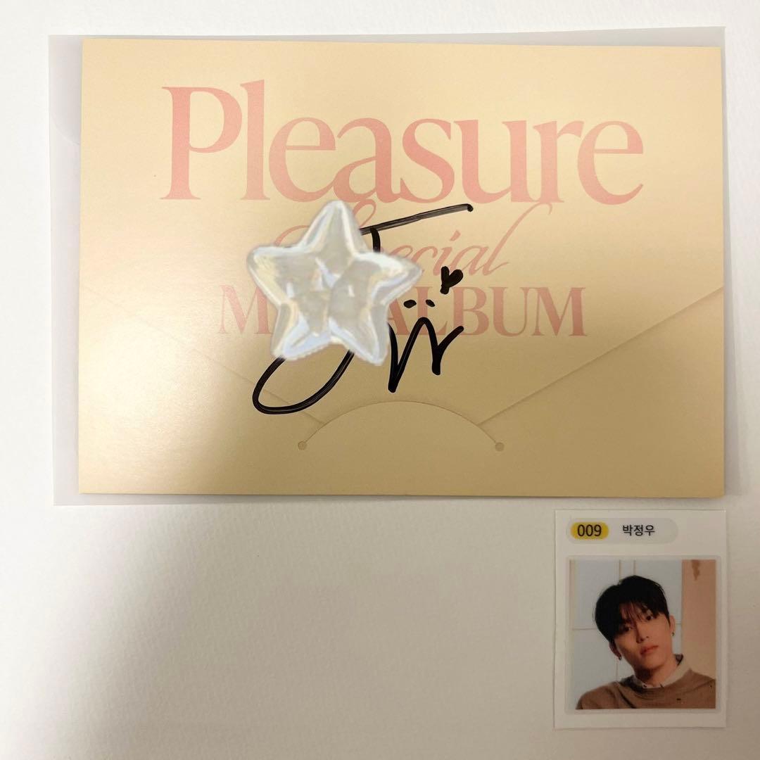 TREASURE ジョンウ サノク特典 直筆サインポストカード&ステッカー