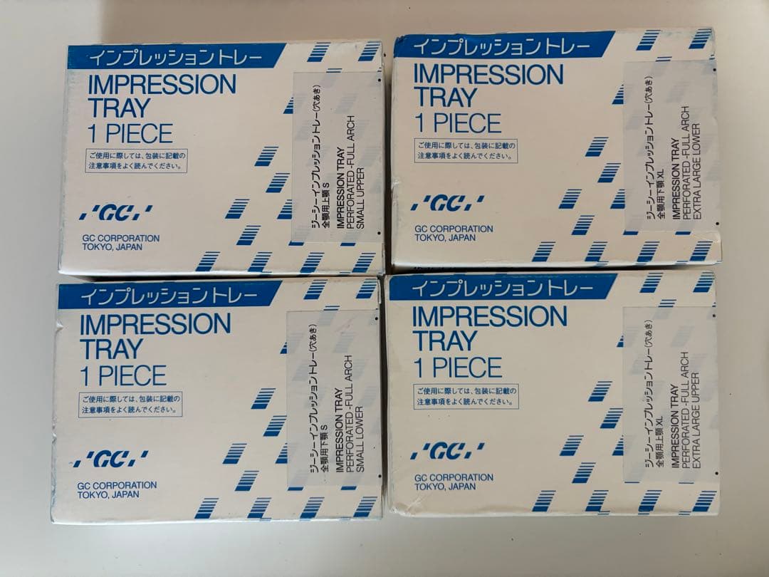 美品歯科GC IMPRESSION TRAY 上下SMLXL 新品4個中古品4個 美品歯科GC IMPRESSION TRAY 上下SMLXL 新品4個中古品4個 - メルカリ