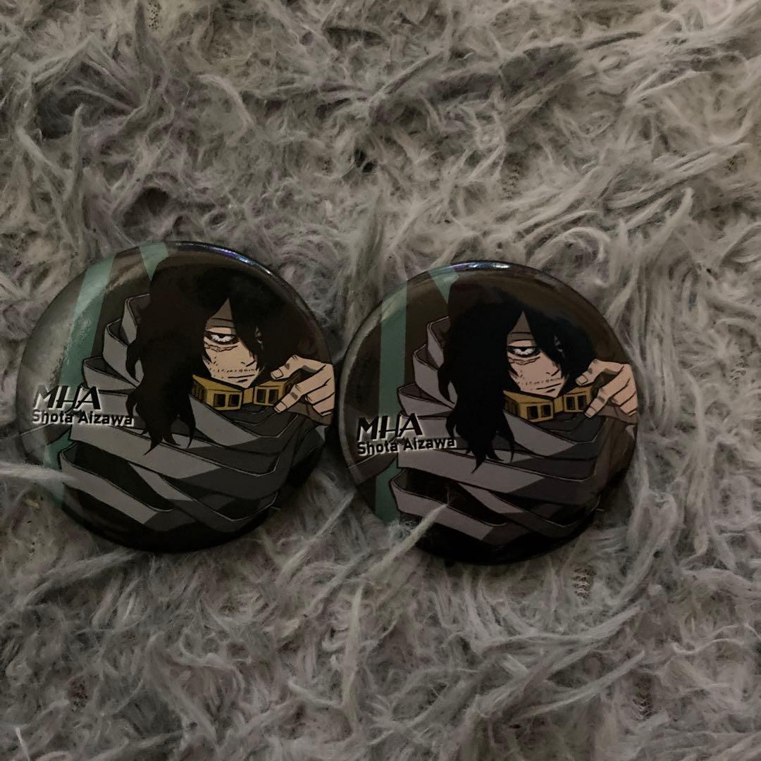 僕のヒーローアカデミア 相澤消太 缶バッジ 2個セット - メルカリ