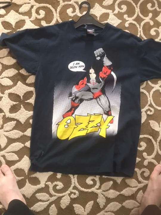 オジーオズボーンアイアンマンTシャツＸＬ