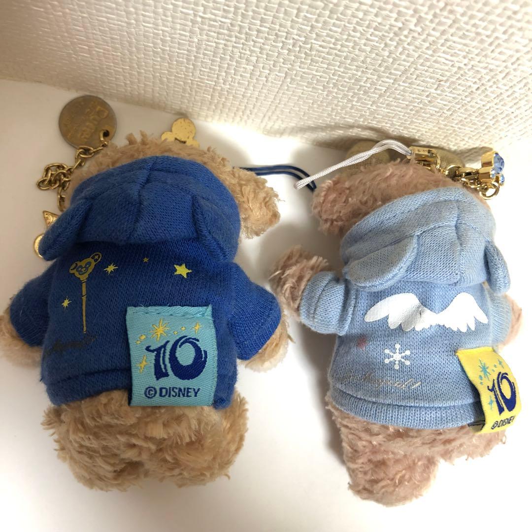 ダッフィー シェリーメイ 10周年 ぬいぐるみストラップ チャーム T