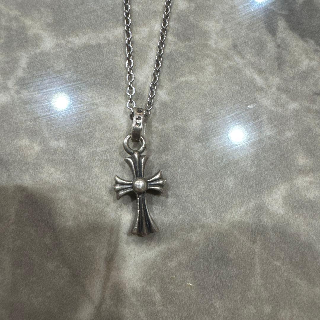 クロムハーツ CHROMEHEARTS ベイビーファットクロスチャーム チェーン