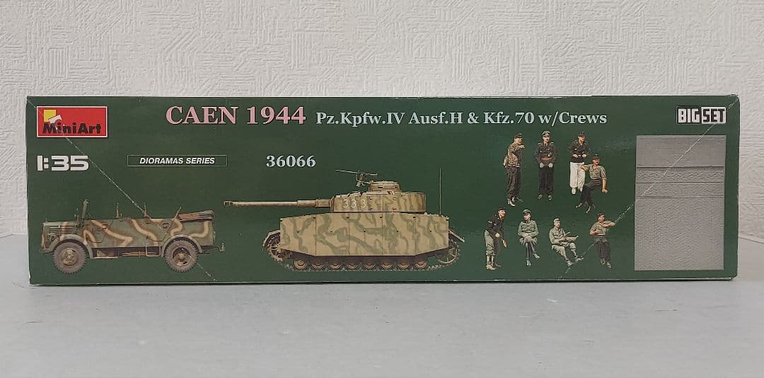 未組立) MiniArt CAEN 1/35 1944 IV号戦車 36066 - メルカリ