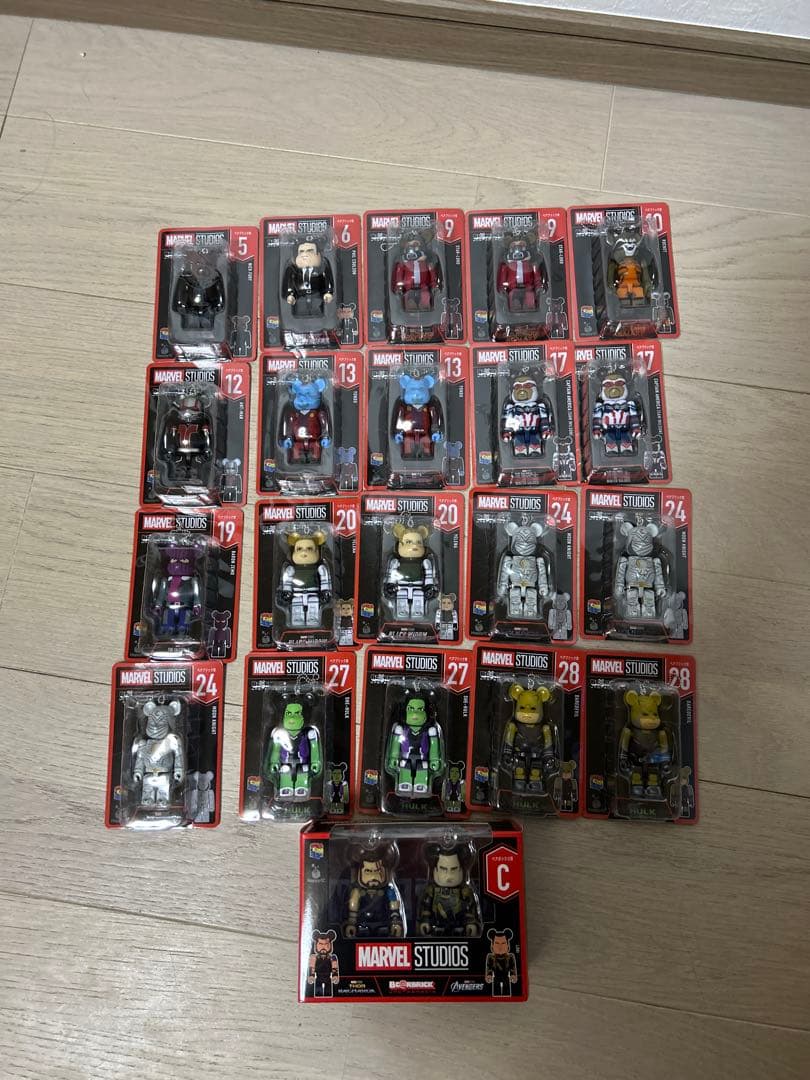 マーベル　ベアブリックくじ　まとめ売り