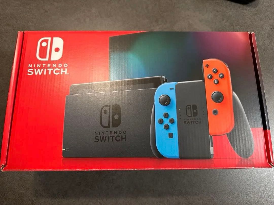 まっさん様Nintendo Switch 本体 青/赤 Joy-Con付き