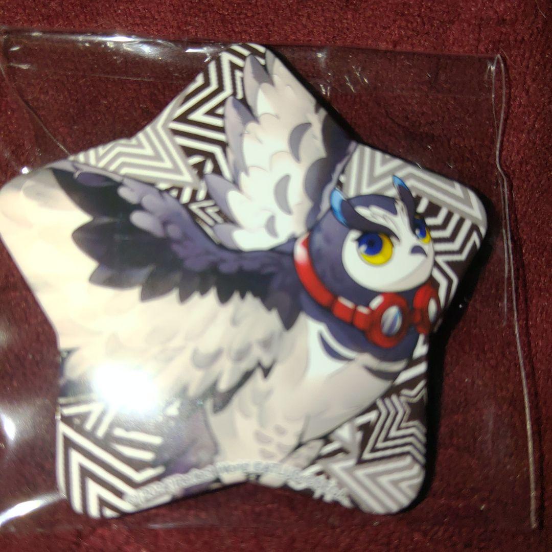 (2) ペルソナ5X 缶バッジ　アニマックスカフェ　ルフェル ペルソナ5 ザ・ロイヤル ＆ ペルソナ5: The Phantom X』× Animax