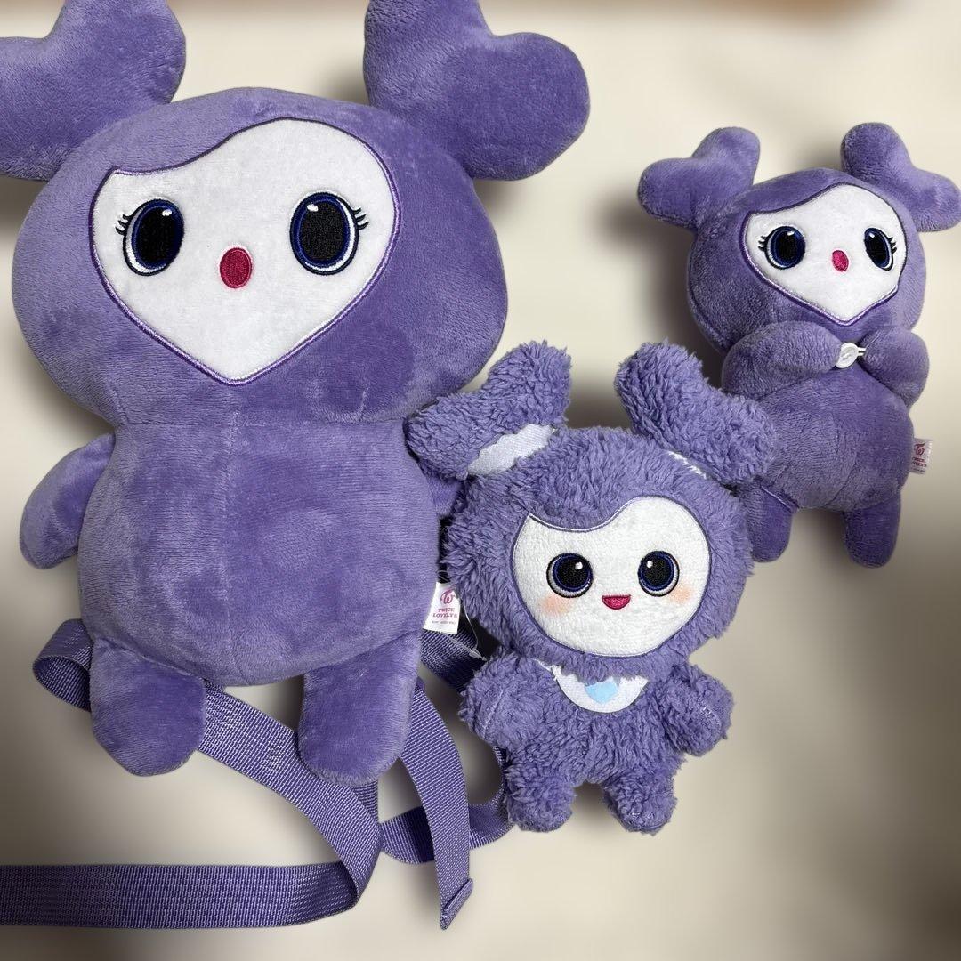 TWICE GIGO サブリー ぬいぐるみリュック シュシュ サナ まとめ売り