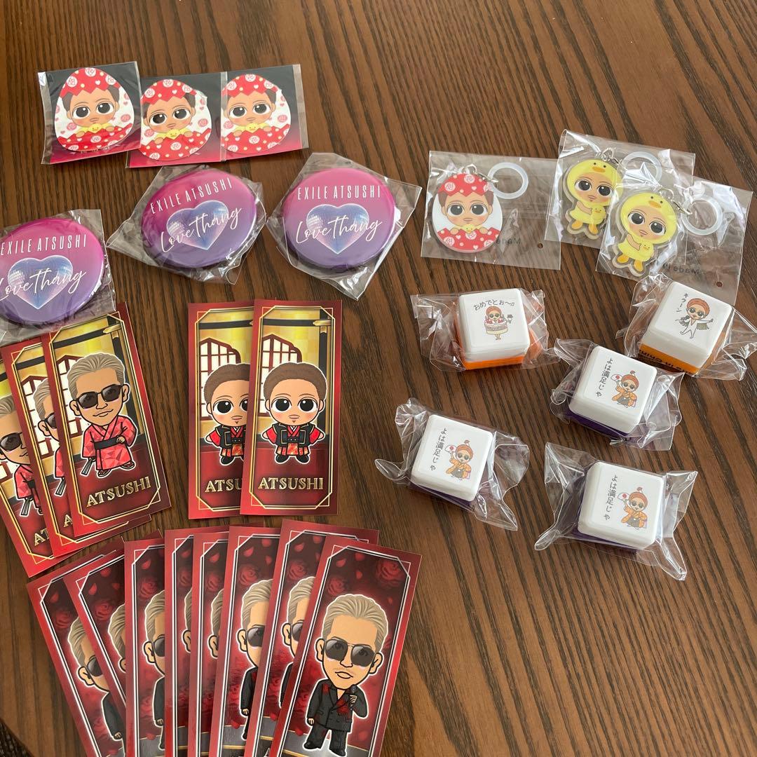 EXILE ATSUSHI 復活祭 ガチャ 縁日 ATSUSHI ライブグッズ、ガチャ、縁日、オブジェ | LOVE & PEACE