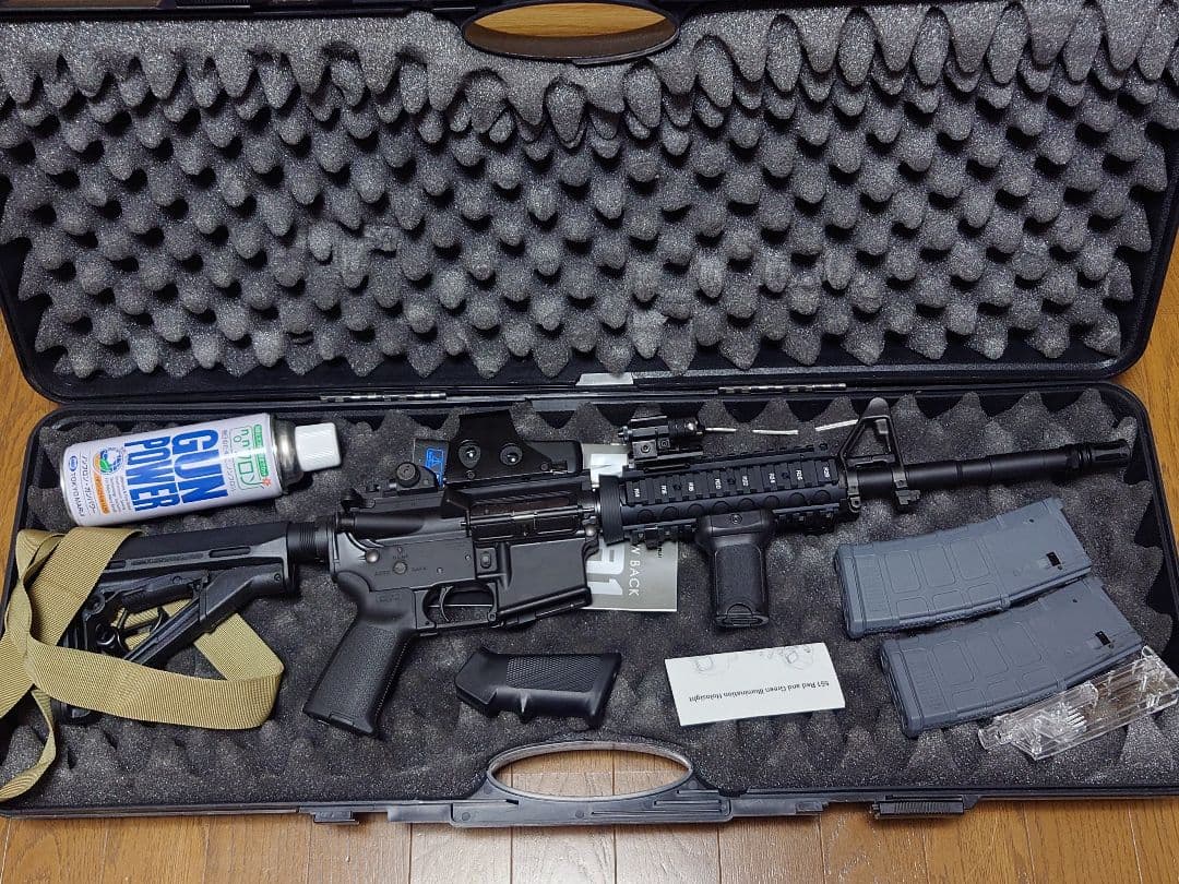 東京マルイ製 M4 MWS M4A1 MWS - ガスブローバック マシンガン | 東京マルイ エアソフトガン