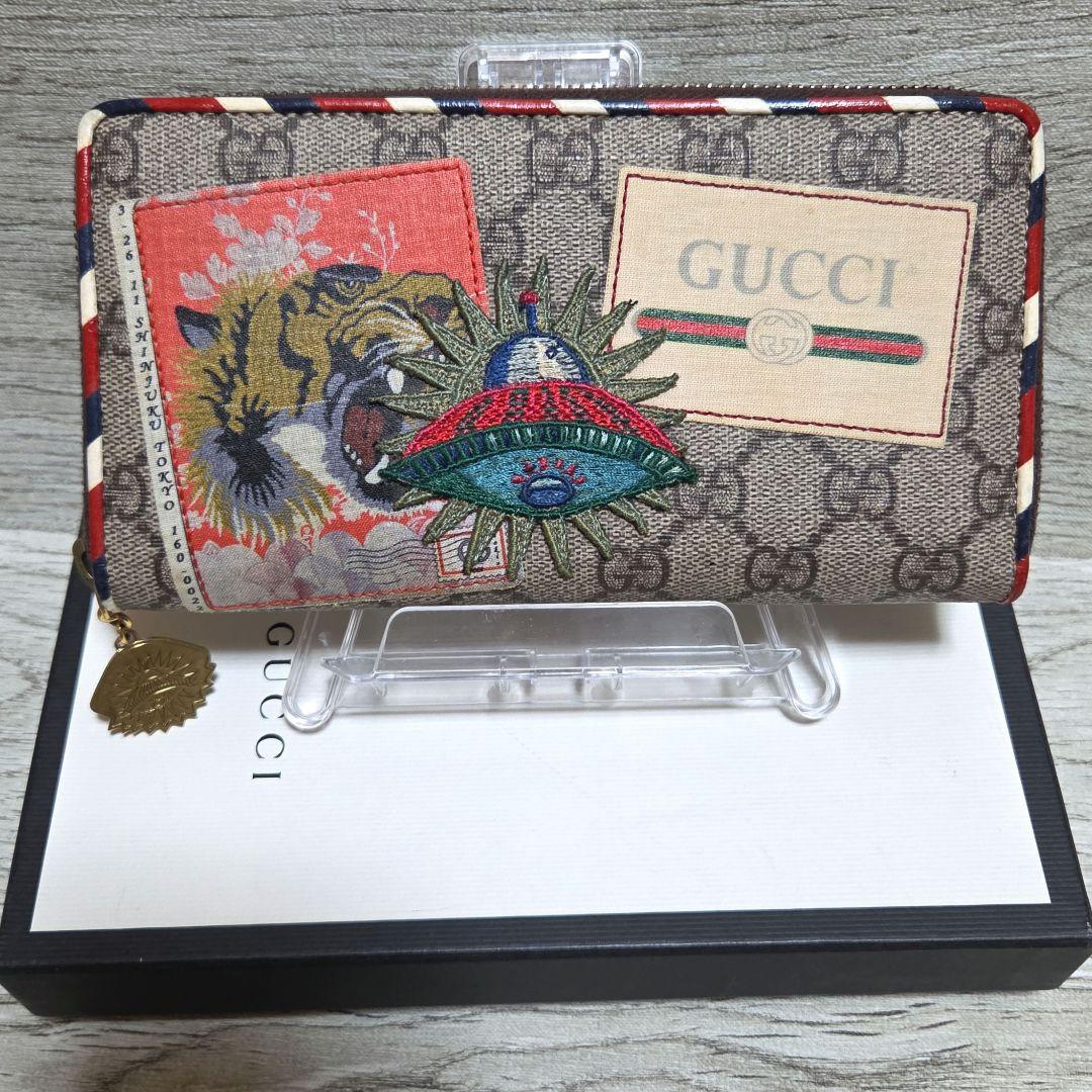 美品レア GUCCI クーリエ GGスプリーム ジップアラウンド ウォレット 楽天市場】【財布】GUCCI グッチ クーリエ GGスプリーム ジップ