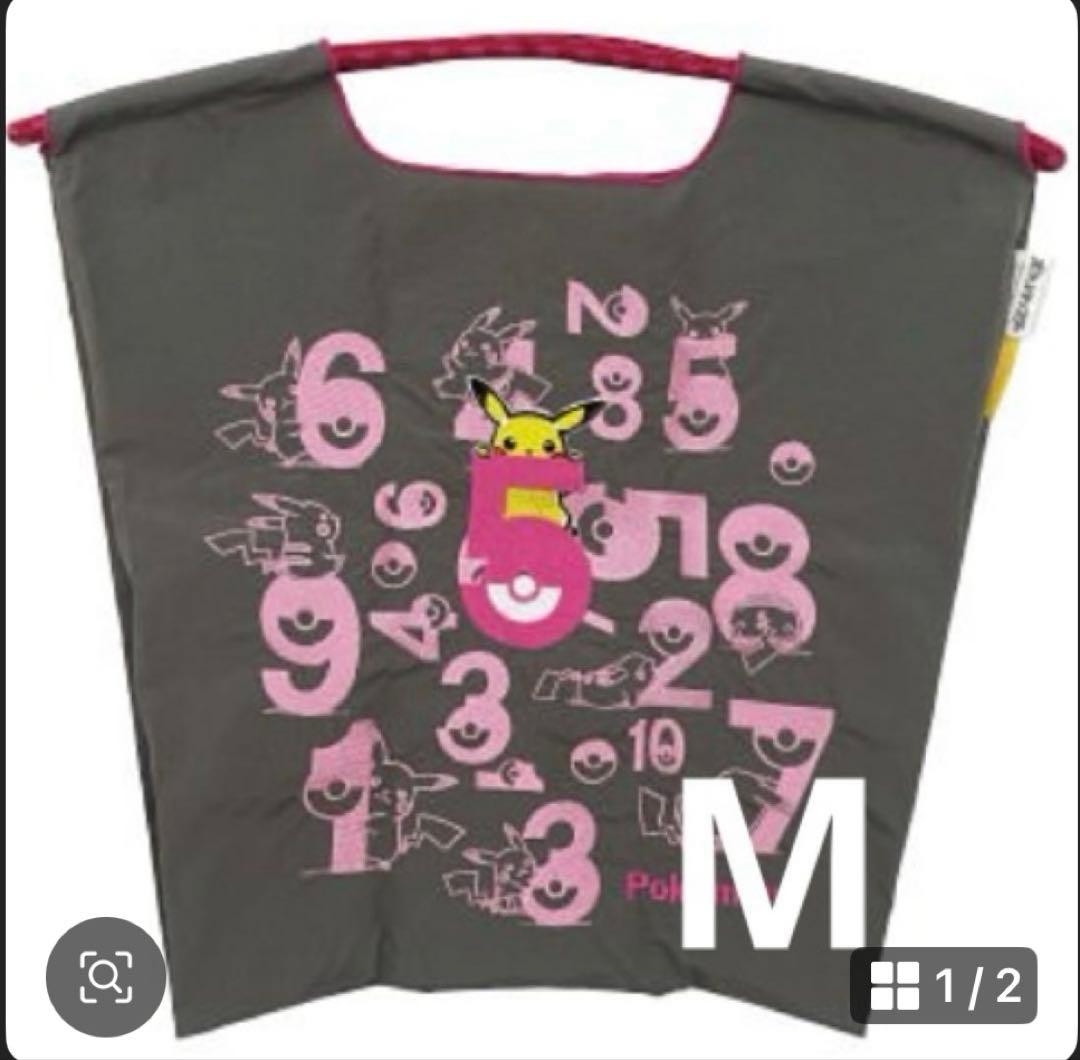 Ball&Chain ポケモン エコバッグ M サイズ　　グレー