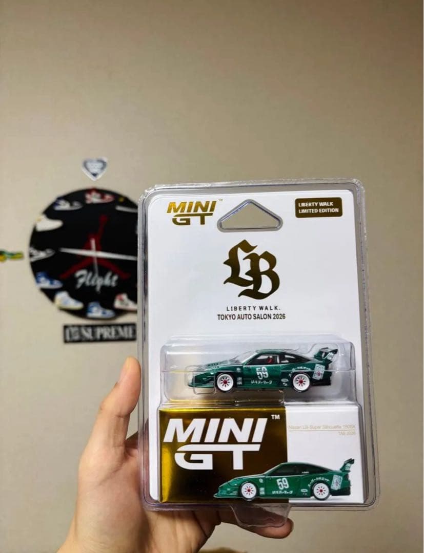 MINI GT 日産 180sx LBWK 東京オートサロン 限定 6個 - メルカリ