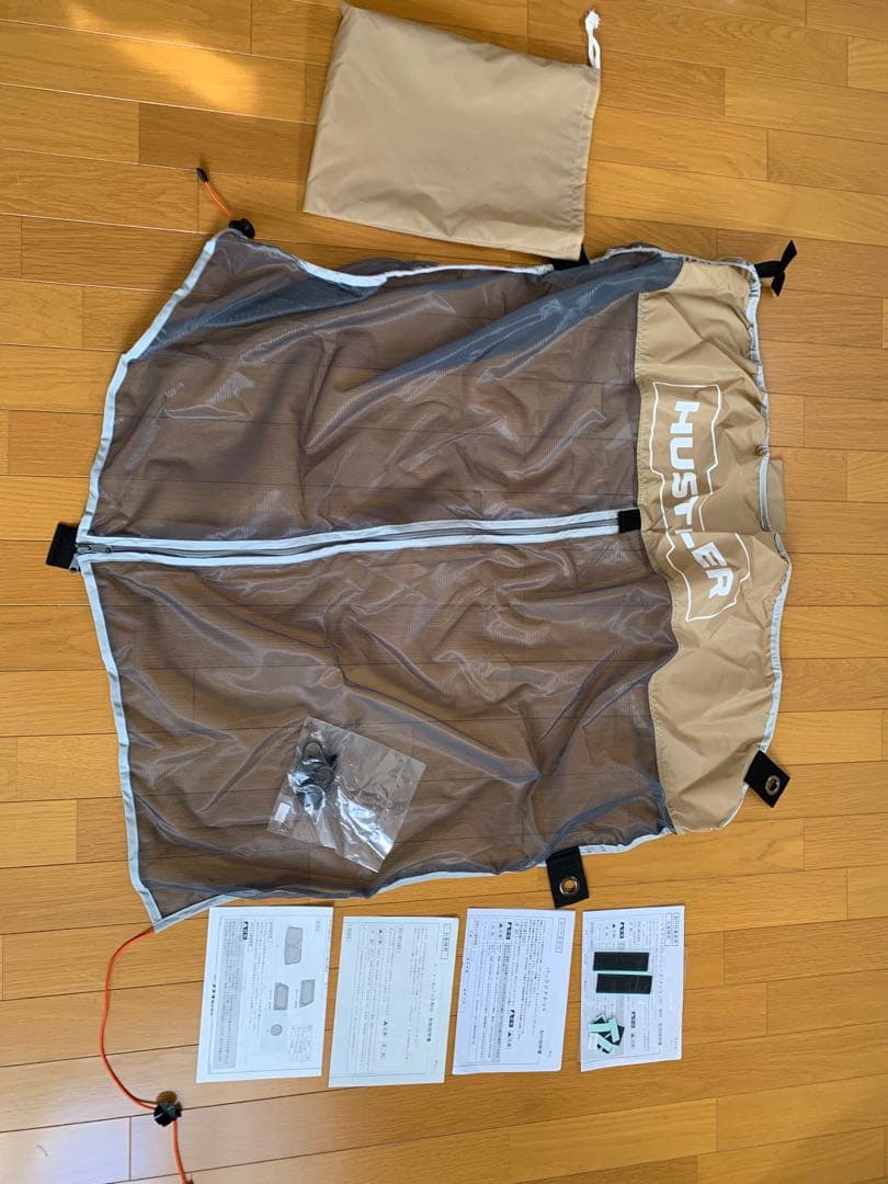 スズキハスラー純正オプションフロント・リアプライバシーシェード、バックドアネット