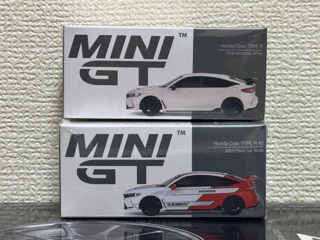 MINIGT 1/64 ホンダ シビック TYPE R FL5 2台セット