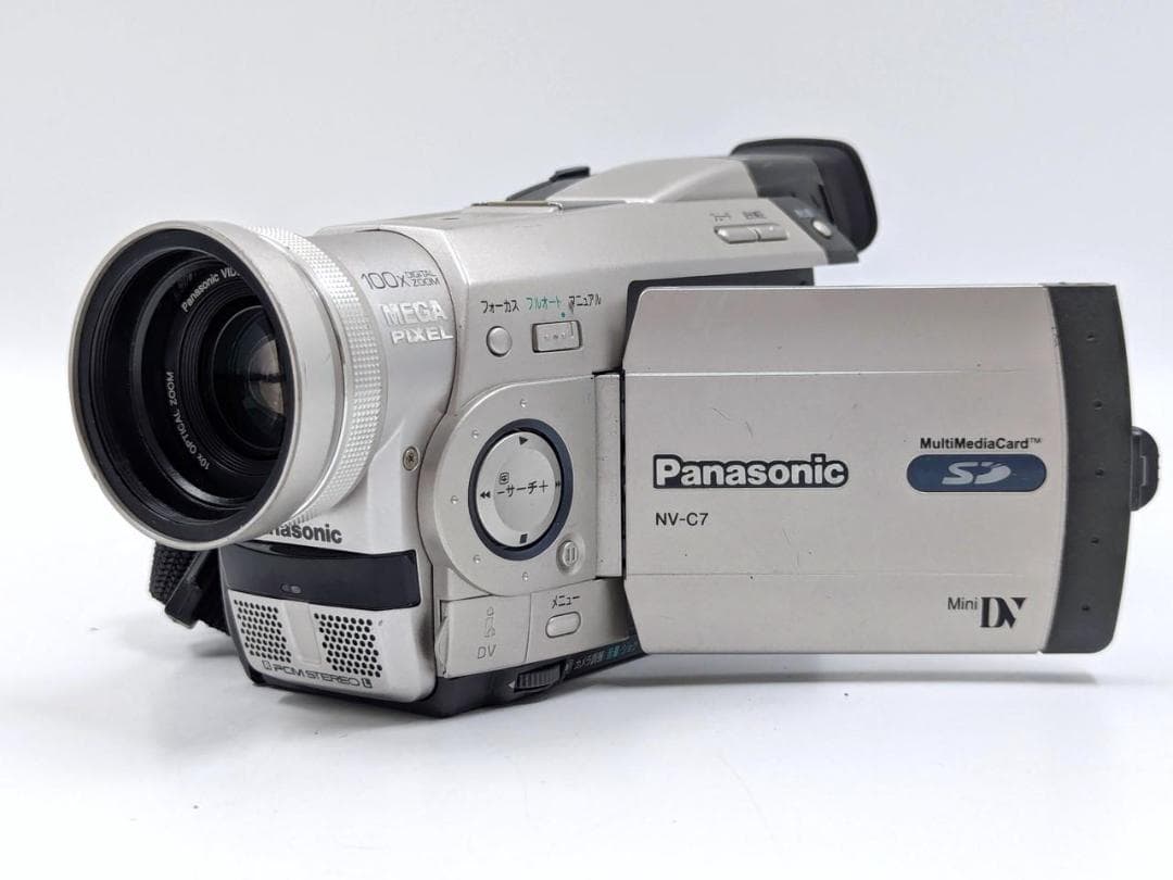 miniDVのダビングに！ Panasonic ビデオカメラ NV-C7 01