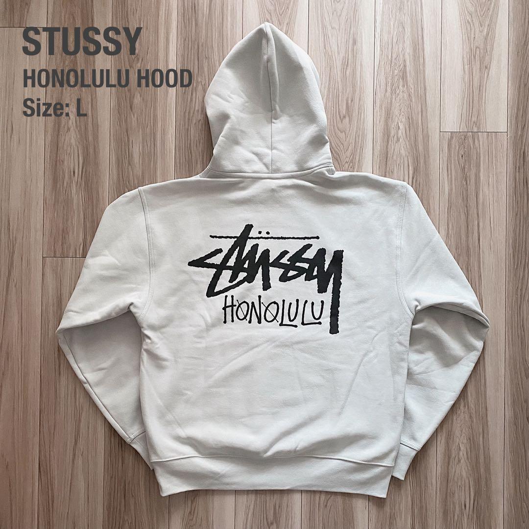 新品/限定品】STUSSY ステューシー ハワイ限定 ホノルル パーカー L