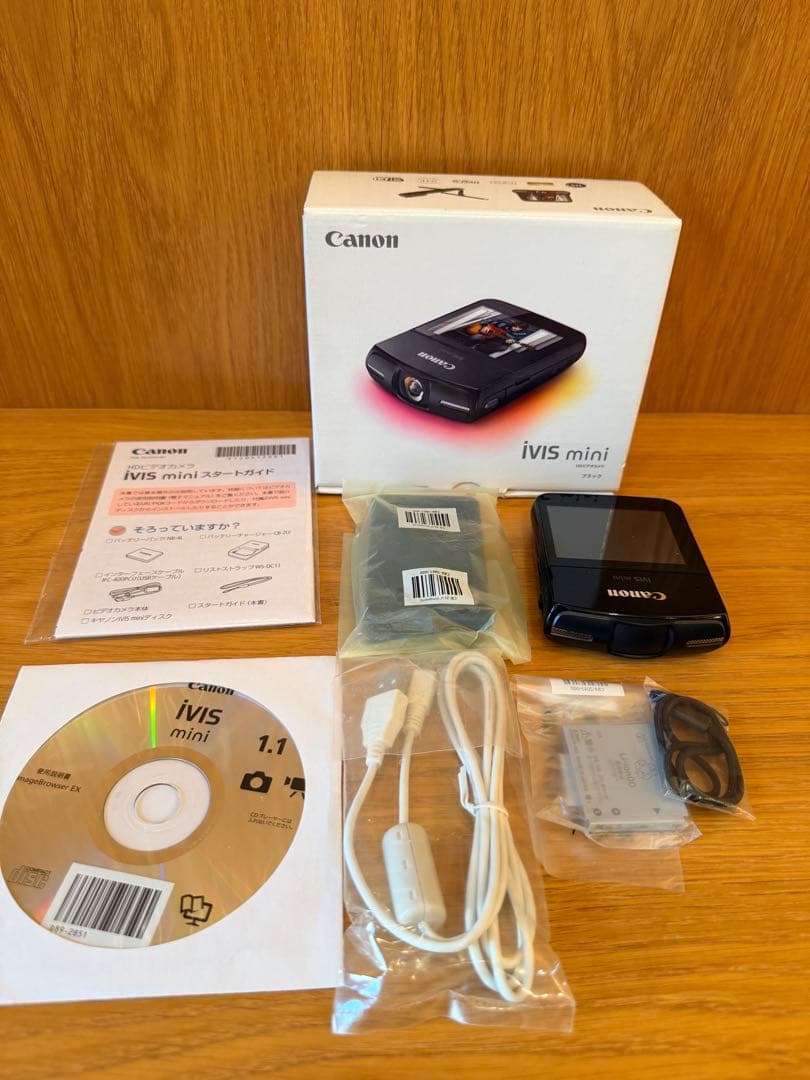 Canon iVIS mini HDビデオカメラ ブラック