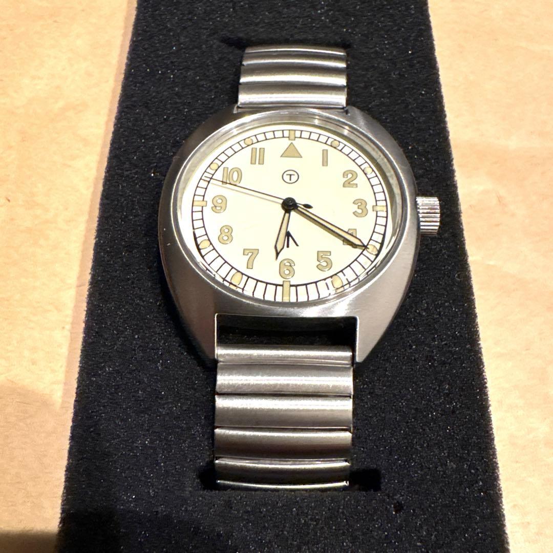 ナバルウォッチ　バンド２つ付き　ミリタリーウォッチ