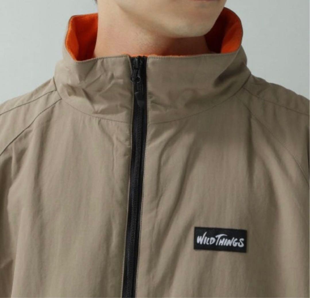 は*な様 WILDTHINGS ワイルドシングス 別注 フリースブルゾン ナイロ