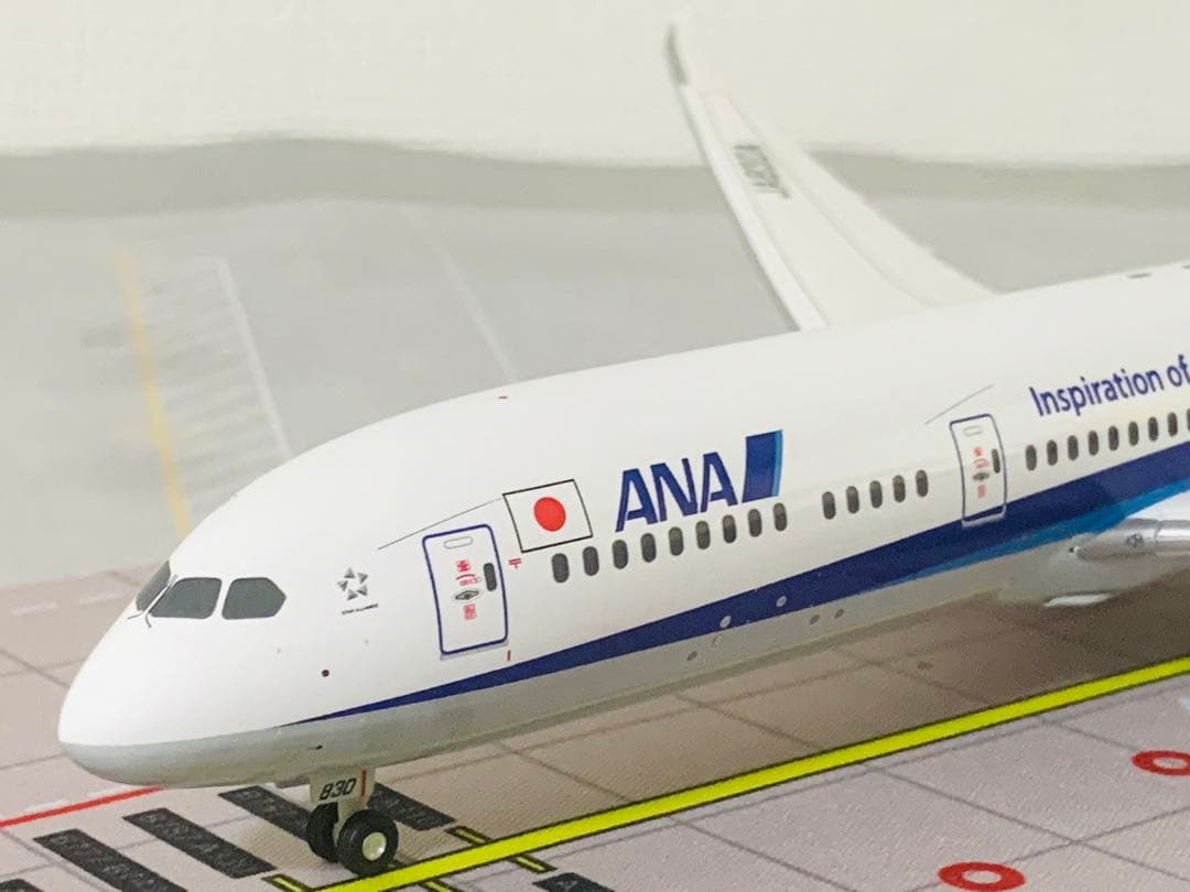 全日空商事公式モデルＢ７８７－９／ＪＡ８３０Ａ７８７長胴体型プラスティック樹脂製