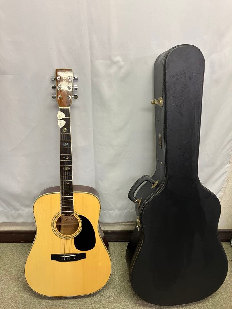 ◎モーリスMorris☆W-40 アコースティックギター☆ハードケース付☆ Morris W-40 (1975年製) かんだ！