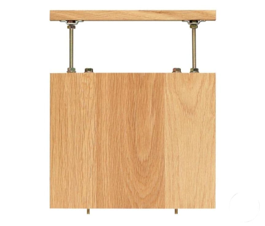 ニトリ　壁面ユニット(突っ張りボード コネクト ライトブラウン)6枚　新品未開封