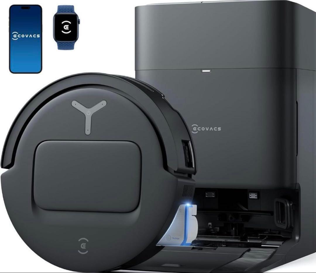 ECOVACS (エコバックス) DEEBOT T80 OMNI 18000Pa Amazon.com - ECOVACS DEEBOT T80 Omni Robot Vacuum and Mop, Instant