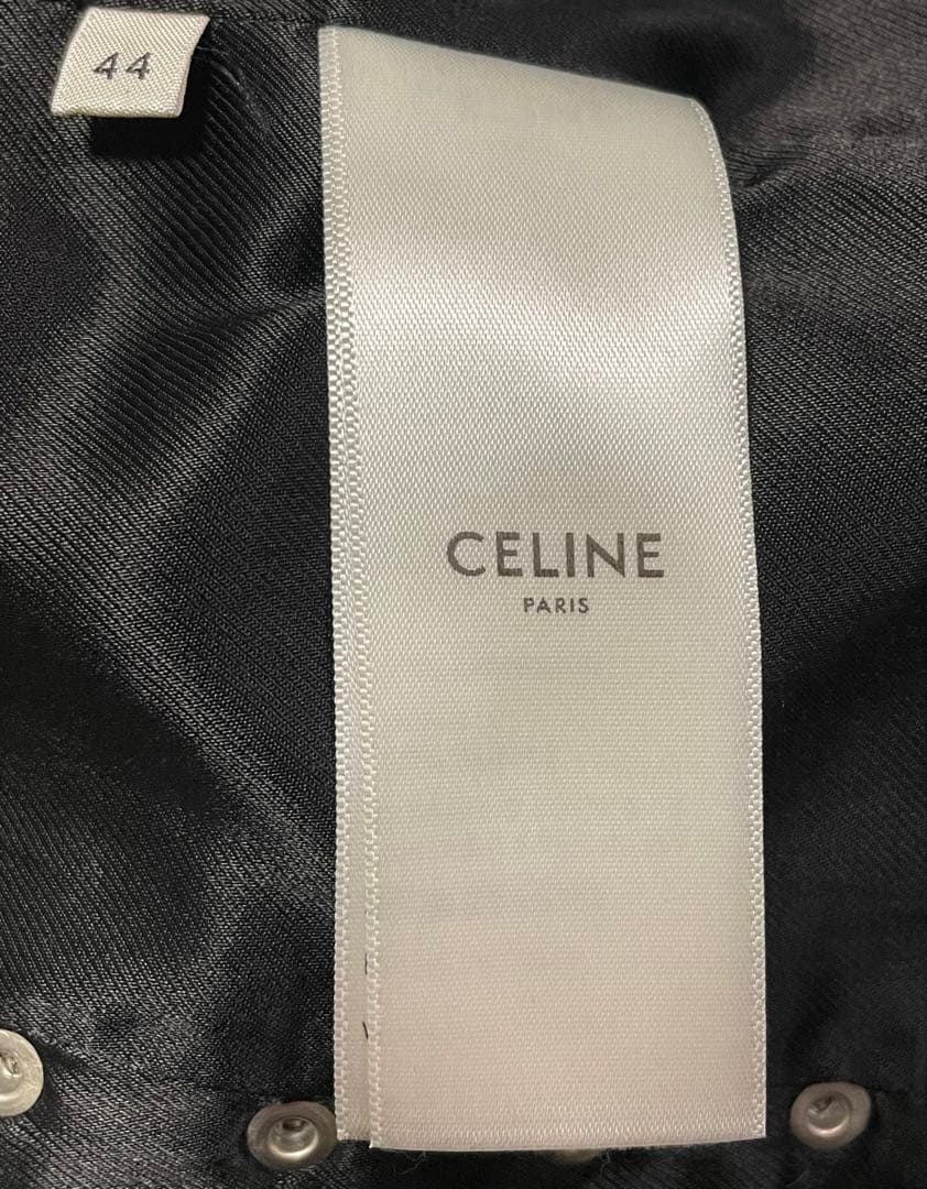 20AW Celine スタッズ シングルレザージャケット 44 ライダース - メルカリ