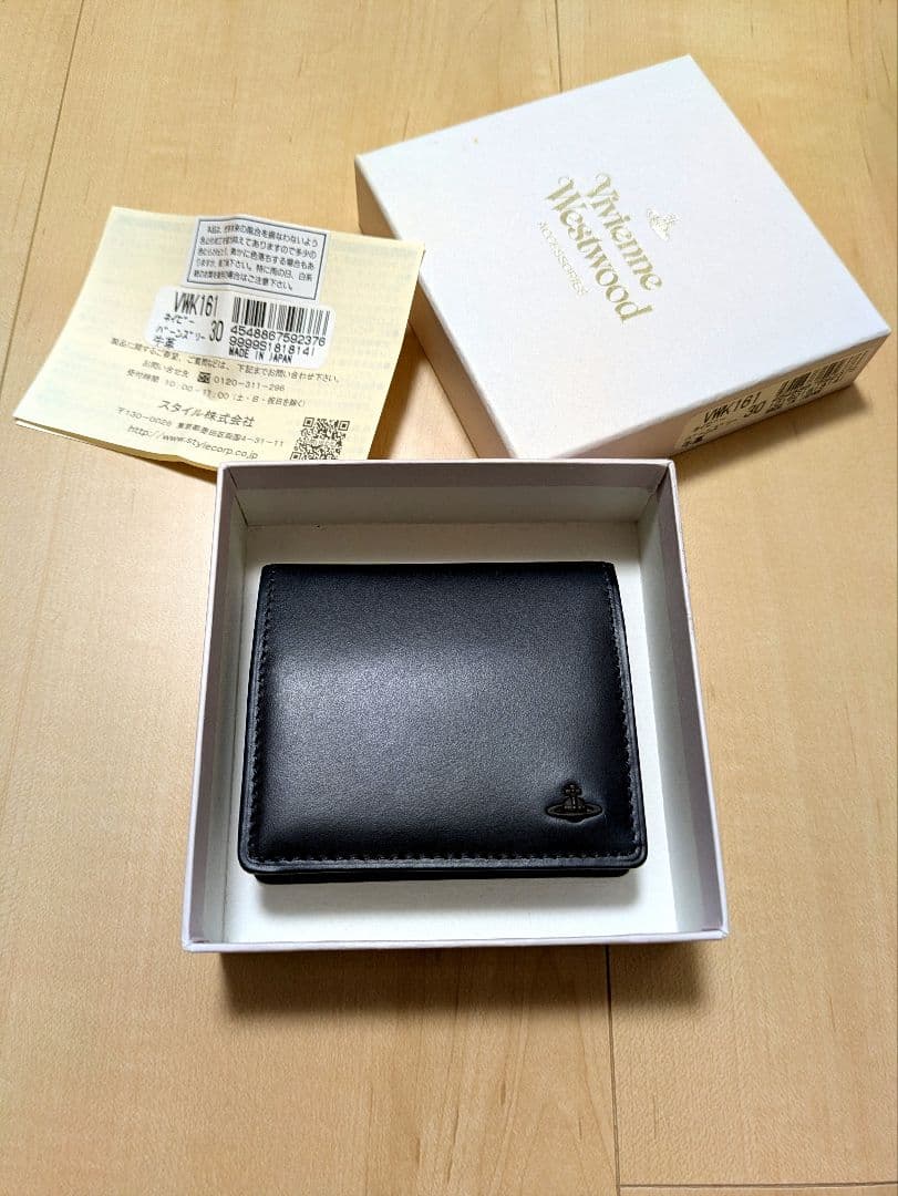 新品 牛革 ネイビー ケース 小銭入れ ヴィヴィアン ウエストウッド