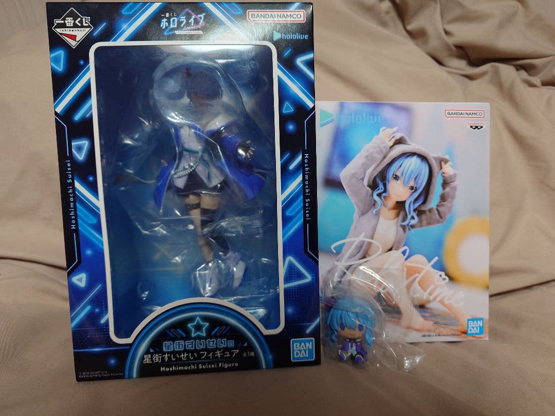 ホロライブ星街すいせい一番くじ、リラックスタイム、ちょこのせ
