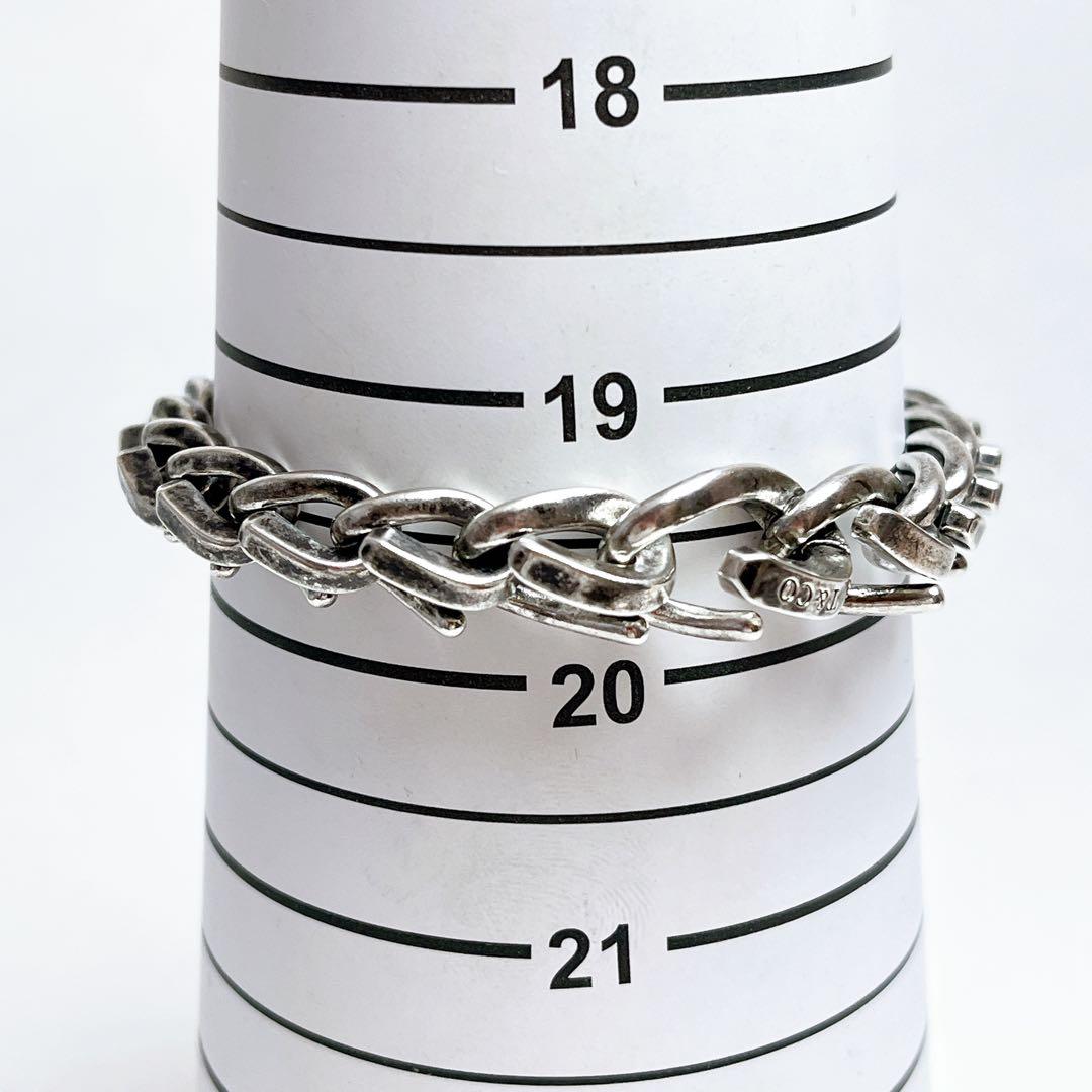 ティファニー フォージ ミディアム ブレスレット 925 XXLいぶし 22コマ