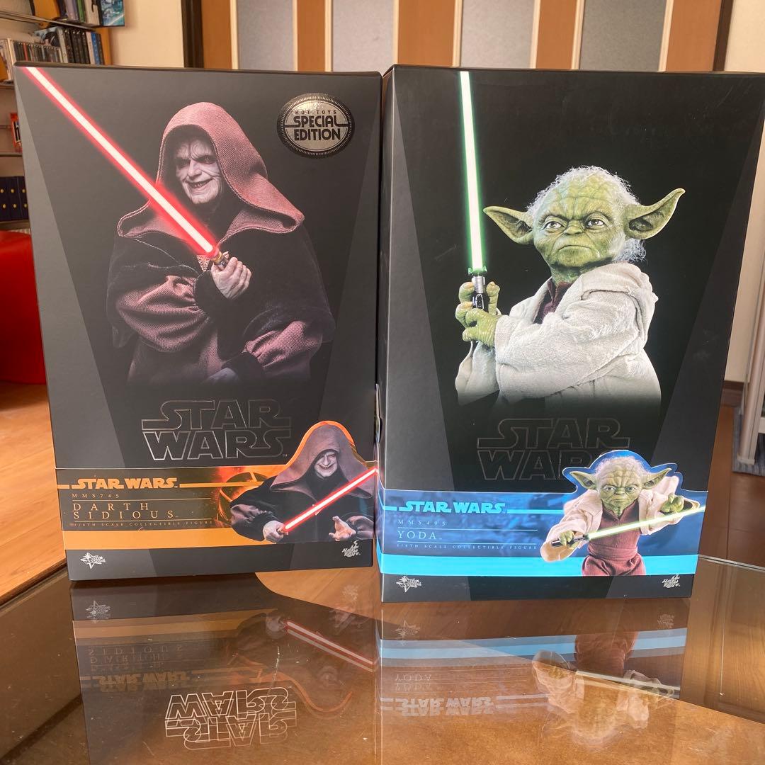 ホットトイズ　ヨーダ、ダース.シディアス(パルパティーン) セット ホットトイズ ヨーダ、ダース.シディアス(パルパティーン) セット