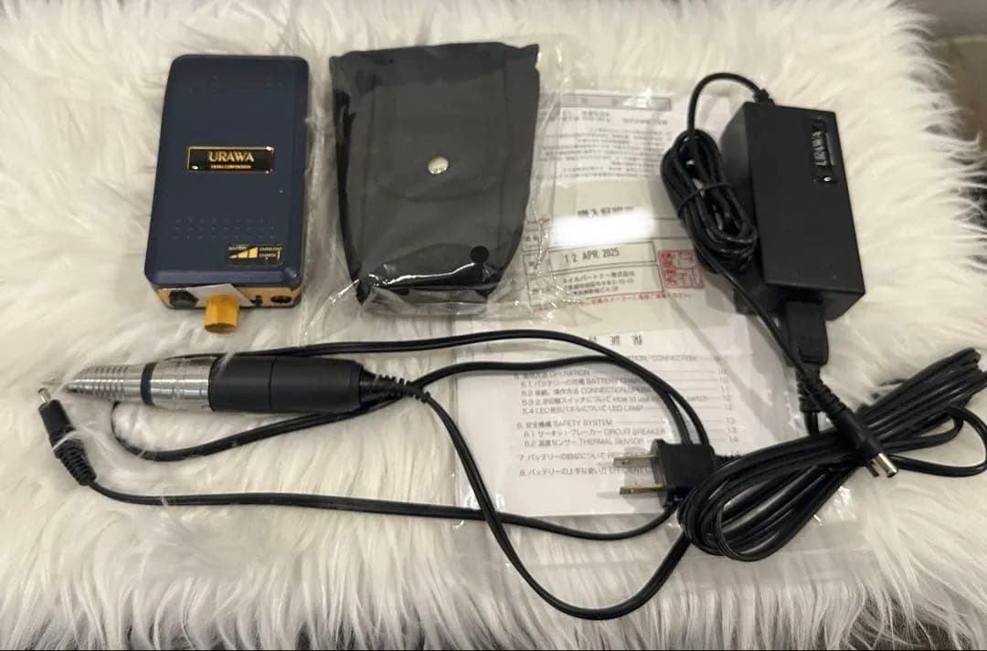 ★ほぼ未使用★URAWA ウラワ　G3 マシーン　本体　ネイルマシーン　ネイビー