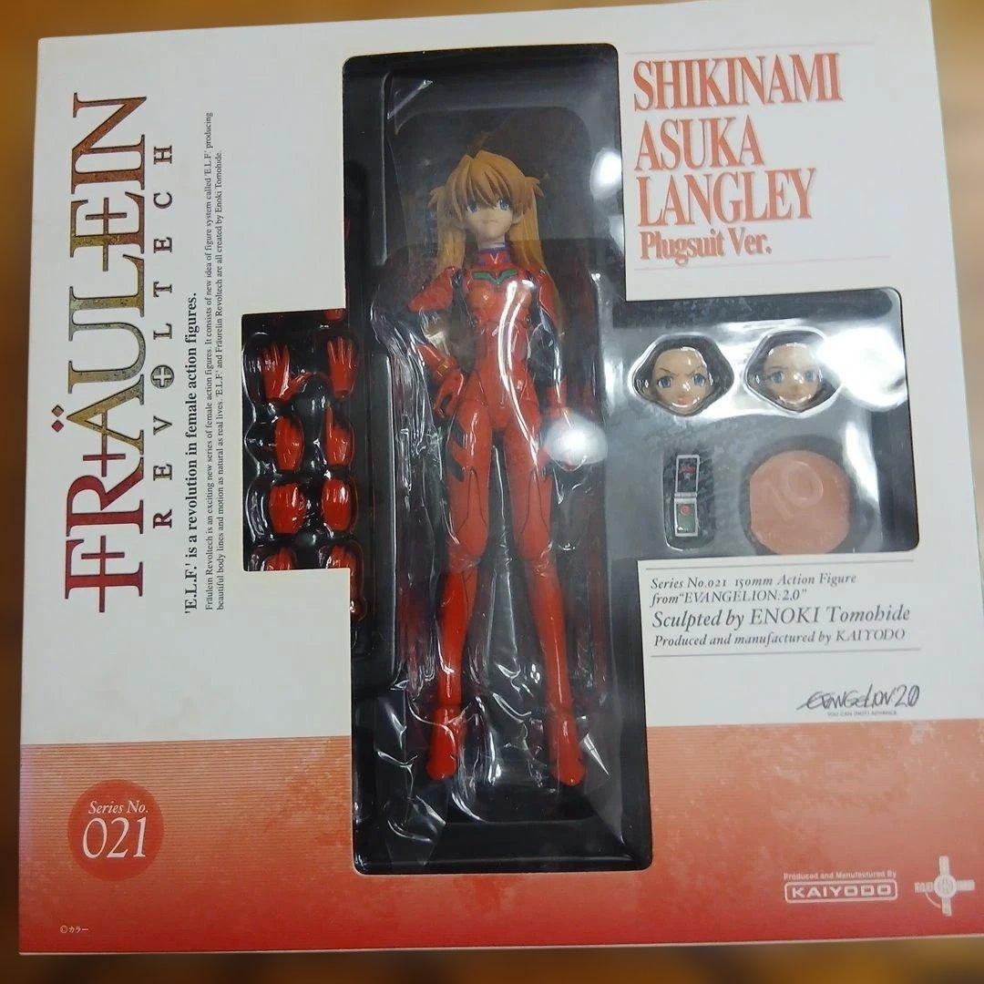 エヴァンゲリオン、綾波アスカ　フロイラインリボルテックフィギュア新品未開封