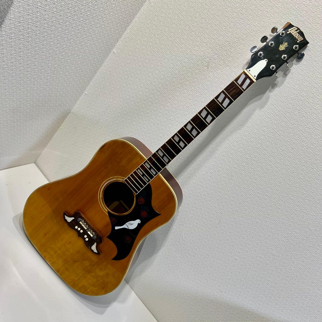 TOMSON TGF-351 ギター すがの ヴィンテージ ハミングバード Tomson TGF-351 DOVE COPY 1970年代製、古き良きギブソンコピーです