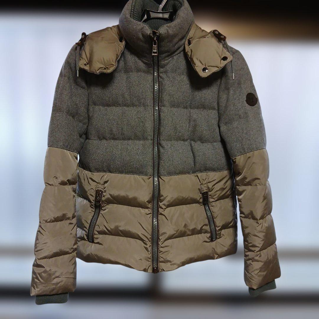 もんちっちさん専用MONCLER HARVEYダウンジャケット グレー・ベージュ