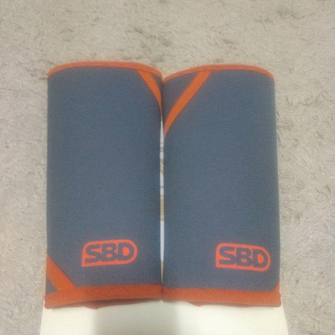 SBD 膝サポーター グレー/オレンジ