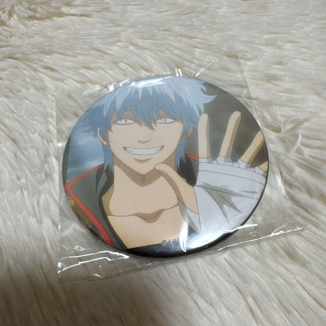 銀魂 坂田銀時 缶バッジ 坂田銀時 65mm缶バッジ 銀さんと一杯Ver. [銀魂] | キャラクター公式