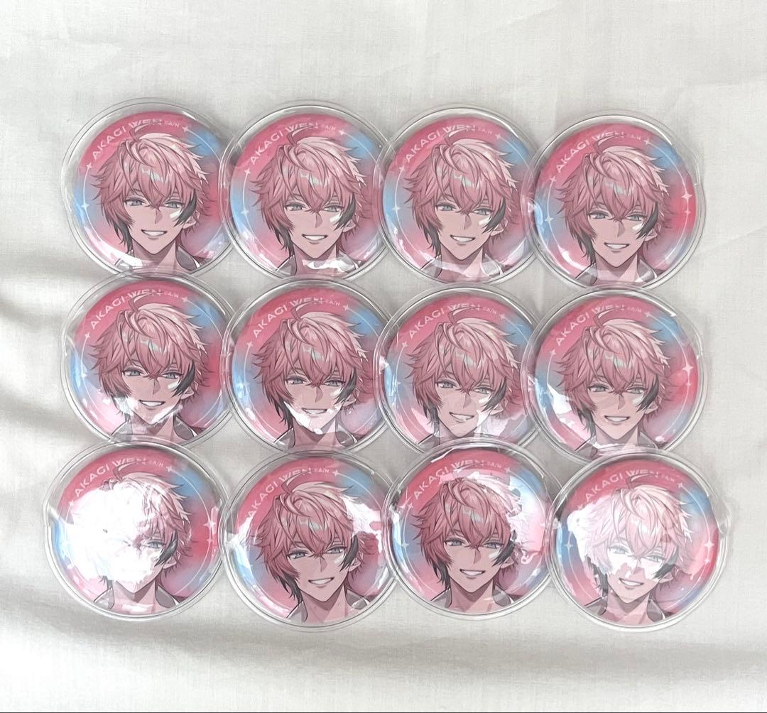 赤城ウェン AGF 缶バッジ 12点