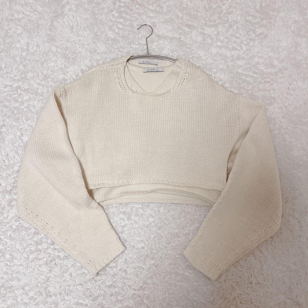 Ⓜ*︎様 ETRE TOKYO ツーピースクロップドニット