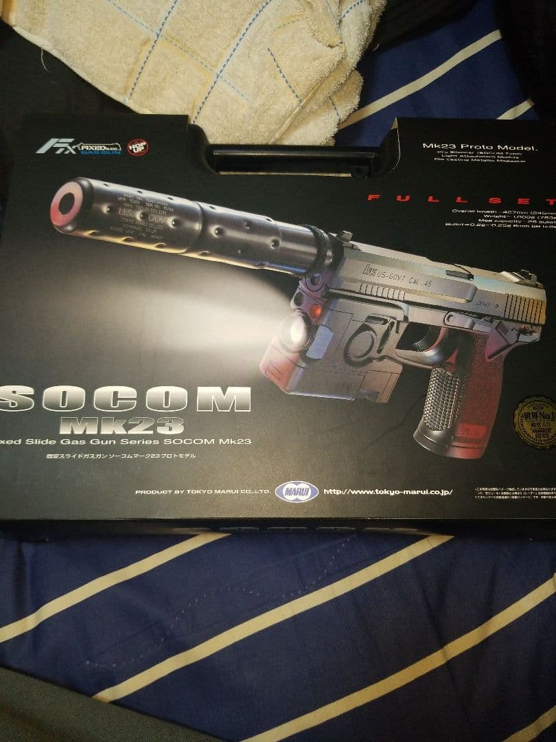 ソ*ー様 【即日発送、11月16日まで出品】SOCOM MK23ガスガン　箱おま ソーコム Mk23 - 固定スライドガスガン | 東京マルイ エアソフトガン