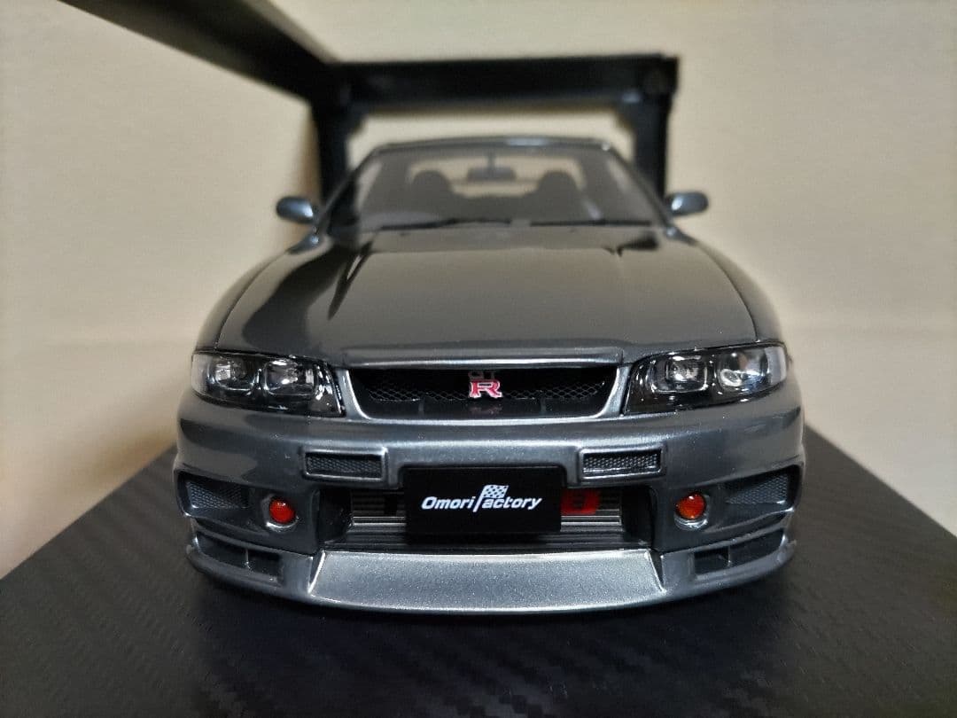 イグニッションモデル　GT-R R33　Omori Factory Nissan Skyline GT-R Omori Factory 1:18 model car OttOmobile OT758