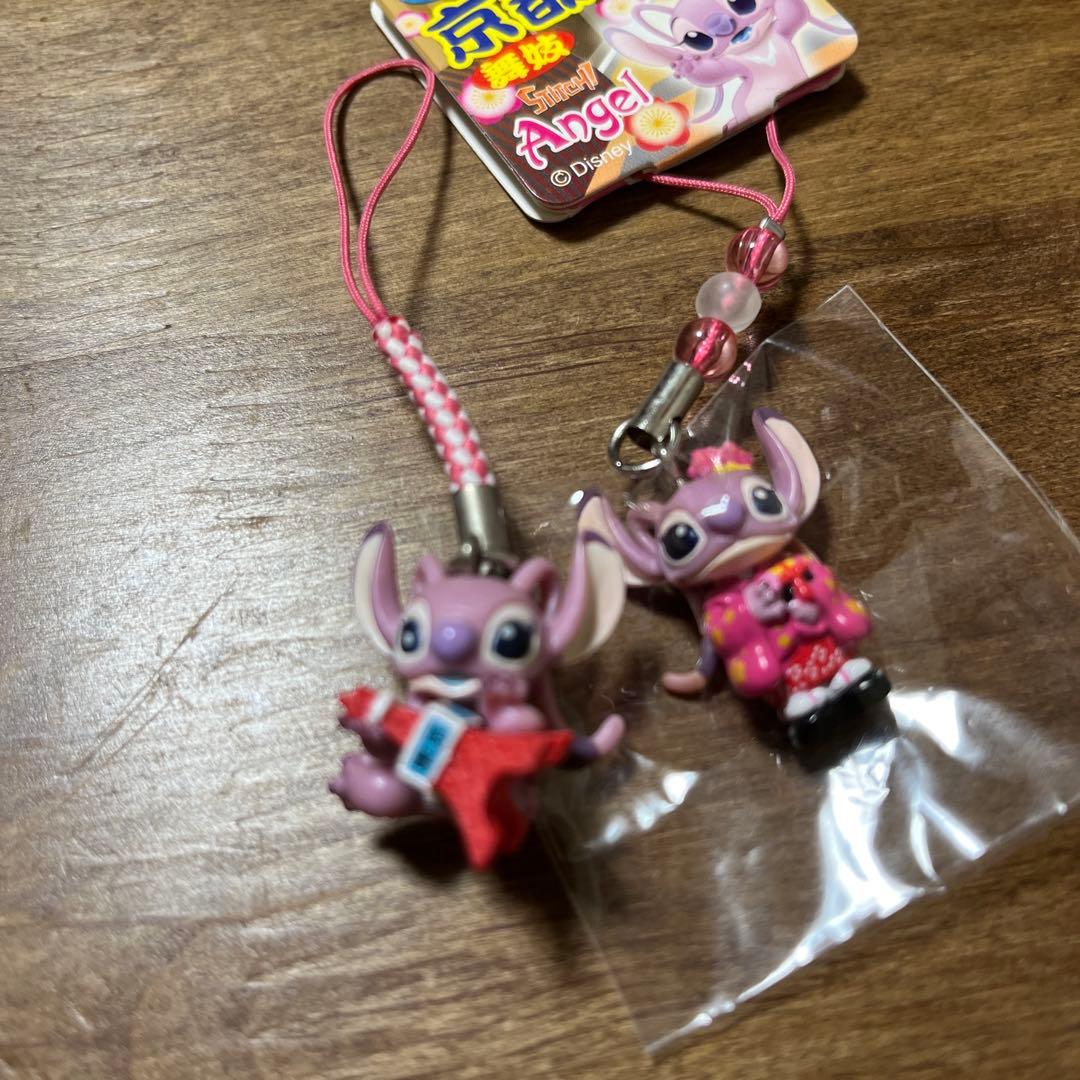 スティッチ、エンジェル ストラップ 10個セット - メルカリ